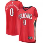 Camiseta Nickeil Alexander-Walker 0 New Orleans Pelicans Statement Edition Rojo Hombre